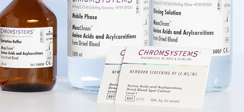 Historie 2007  - erster LC-MS/MS Assay NBS - Chromsystems