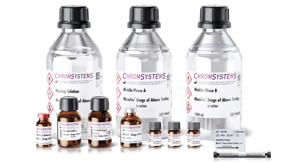 Drogenanalytik im Urin - Chromsystems Drogenanalytik im Urin - Analytica