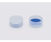 PE Snap Ring Caps, PTFE blue