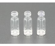 Autosampler Vials, screw neck, 15 µl inner cone, clear glass, 1.1 ml