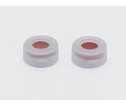 PE Snap Ring Caps, rubber septa