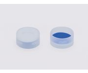 PE Schnappringkappen, PTFE-beschichtete Septen