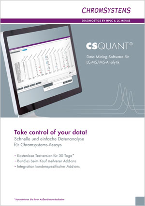Broschüren-Download CSQUANT® Software - Chromsystems
