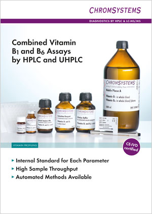 Download Brochure Vitamins B1 and B6 - HPLC - Chromsystems
